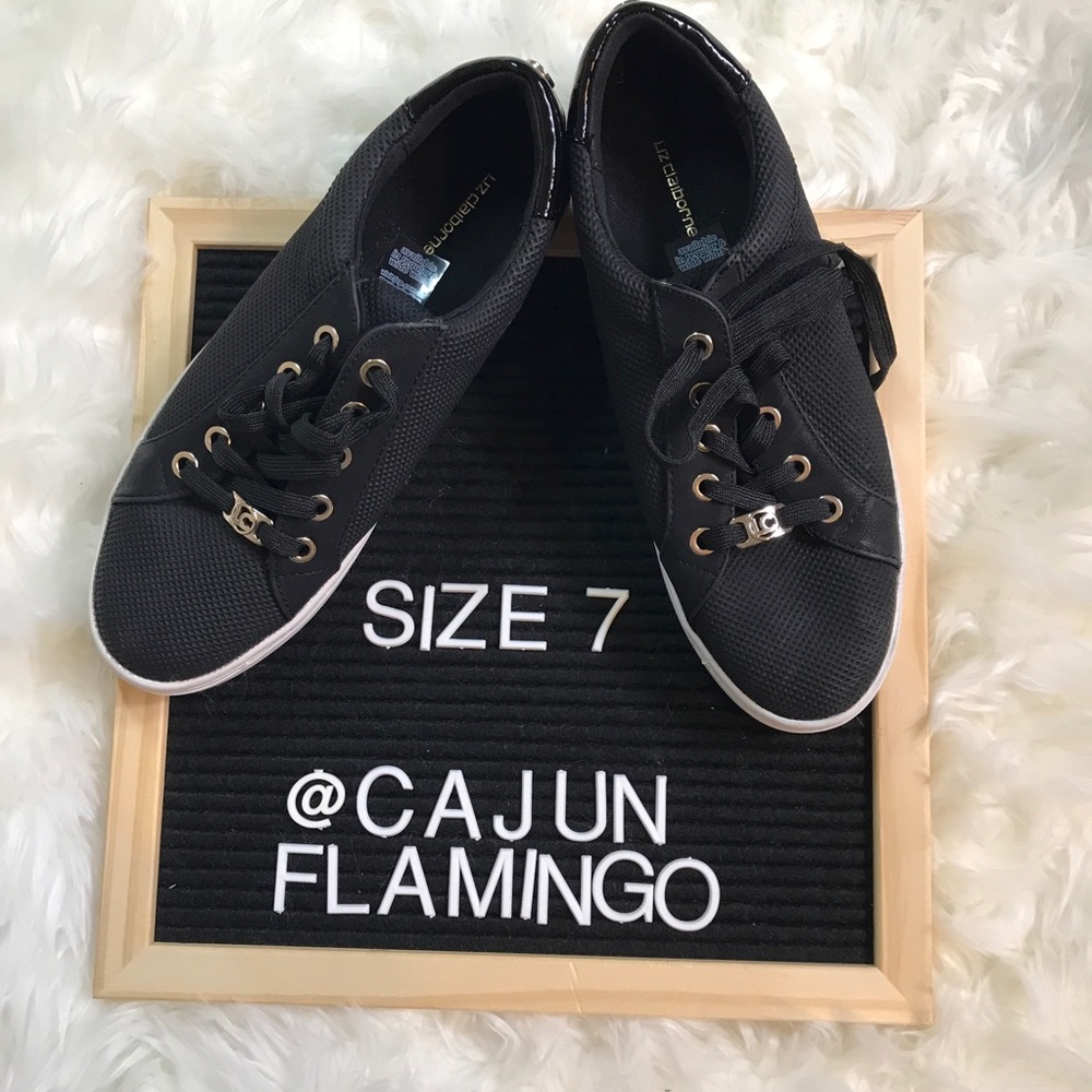 Liz Claiborne sneakers size 7 black
